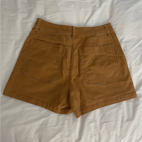 Madewell Curvy Perfect Fatigue Short in Toffee - Size 28 - Picture 2 of 10